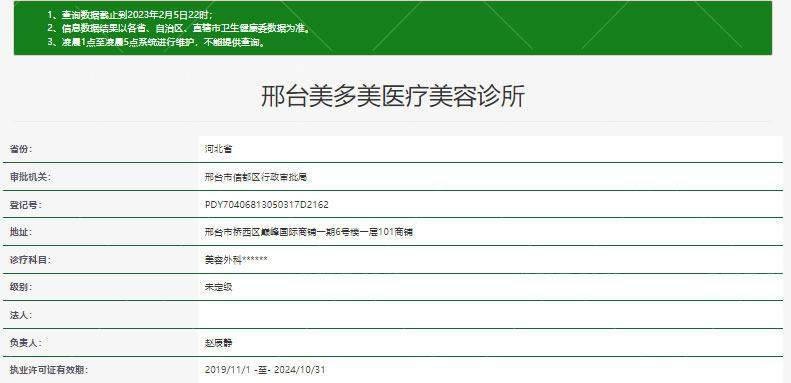 邢台美多美医疗美容诊所医生团队实力强大及骨干医生简介