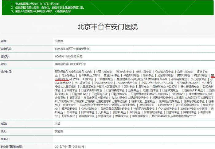 北京丰台右安门医院整形科怎么样