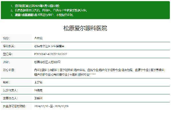 松原爱尔眼科医院怎么样